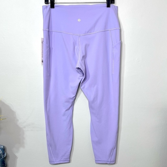Lululemon Align High Rise Pant with Pockets Purple Lilac Smoke 14 Nwt - Picture 6 of 12